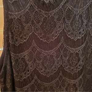 Love fire Soft black lace dress Sz M.